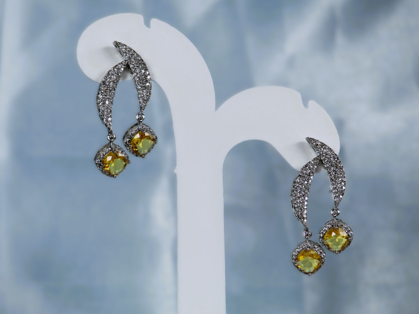 Lemon Yashna Zirconia Jewellery Set