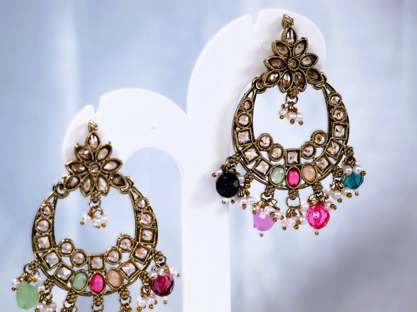 Multicolor Kavika Zirconia Jewellery Set