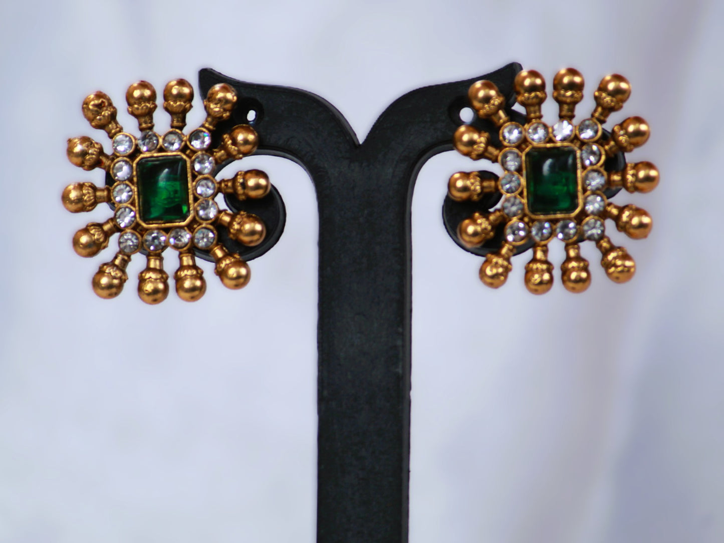Green Kriti Pearl Jewellery Set