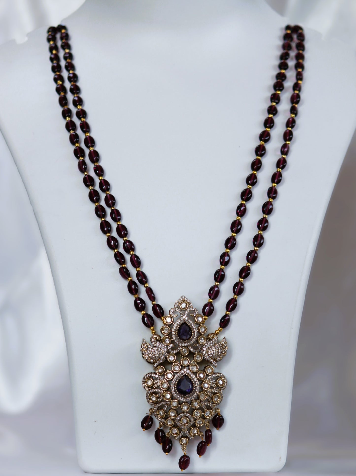Purple Bhoomika Jewellery Set