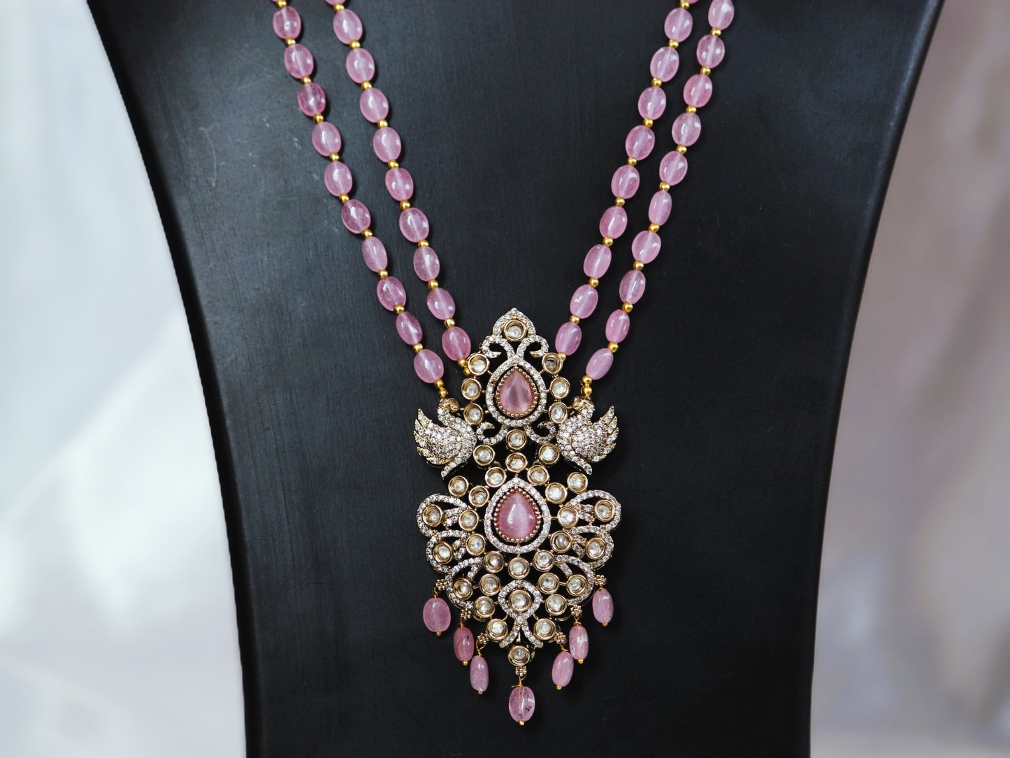 Pink Bhoomika Jewellery Set