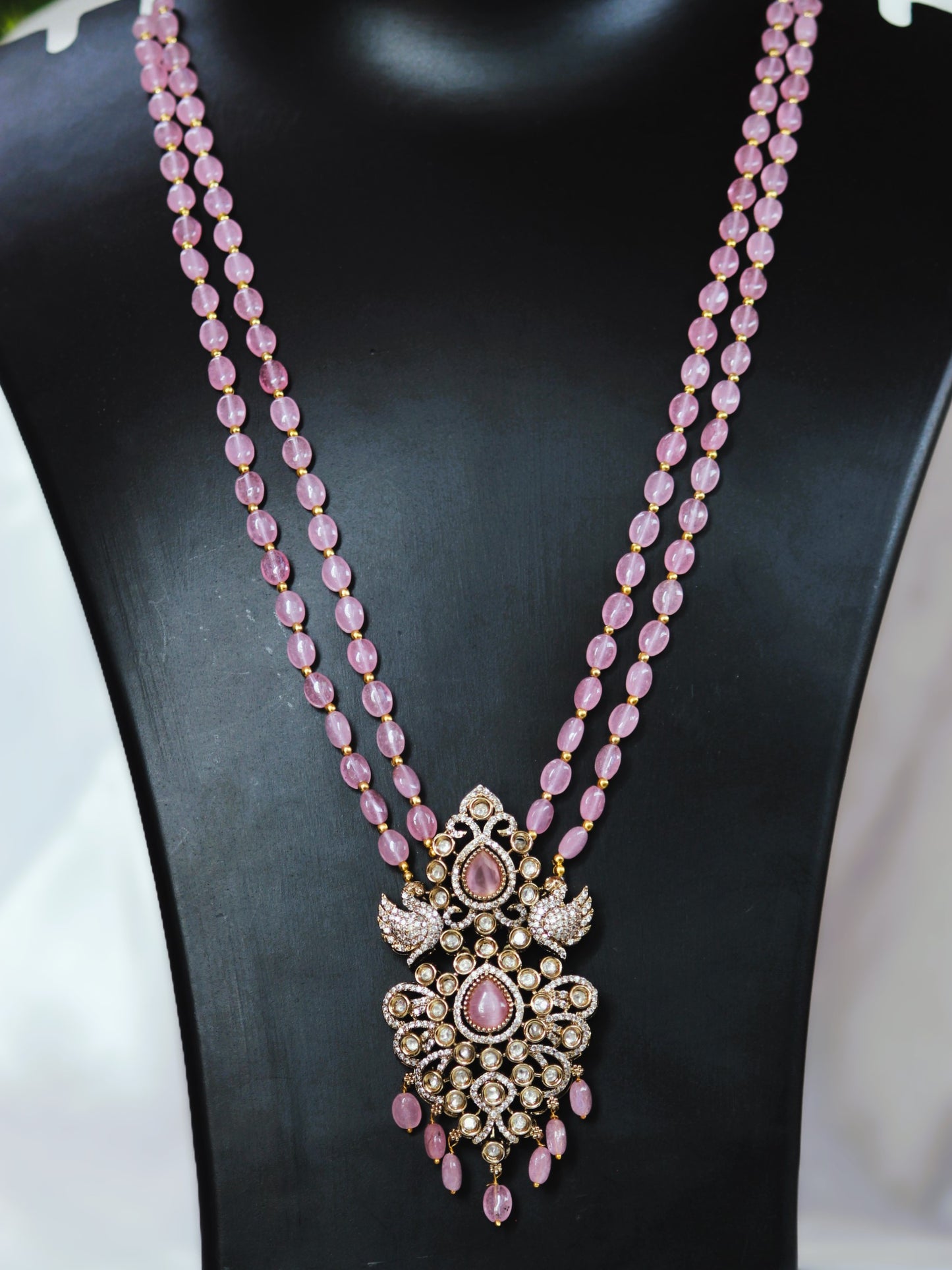 Pink Bhoomika Jewellery Set
