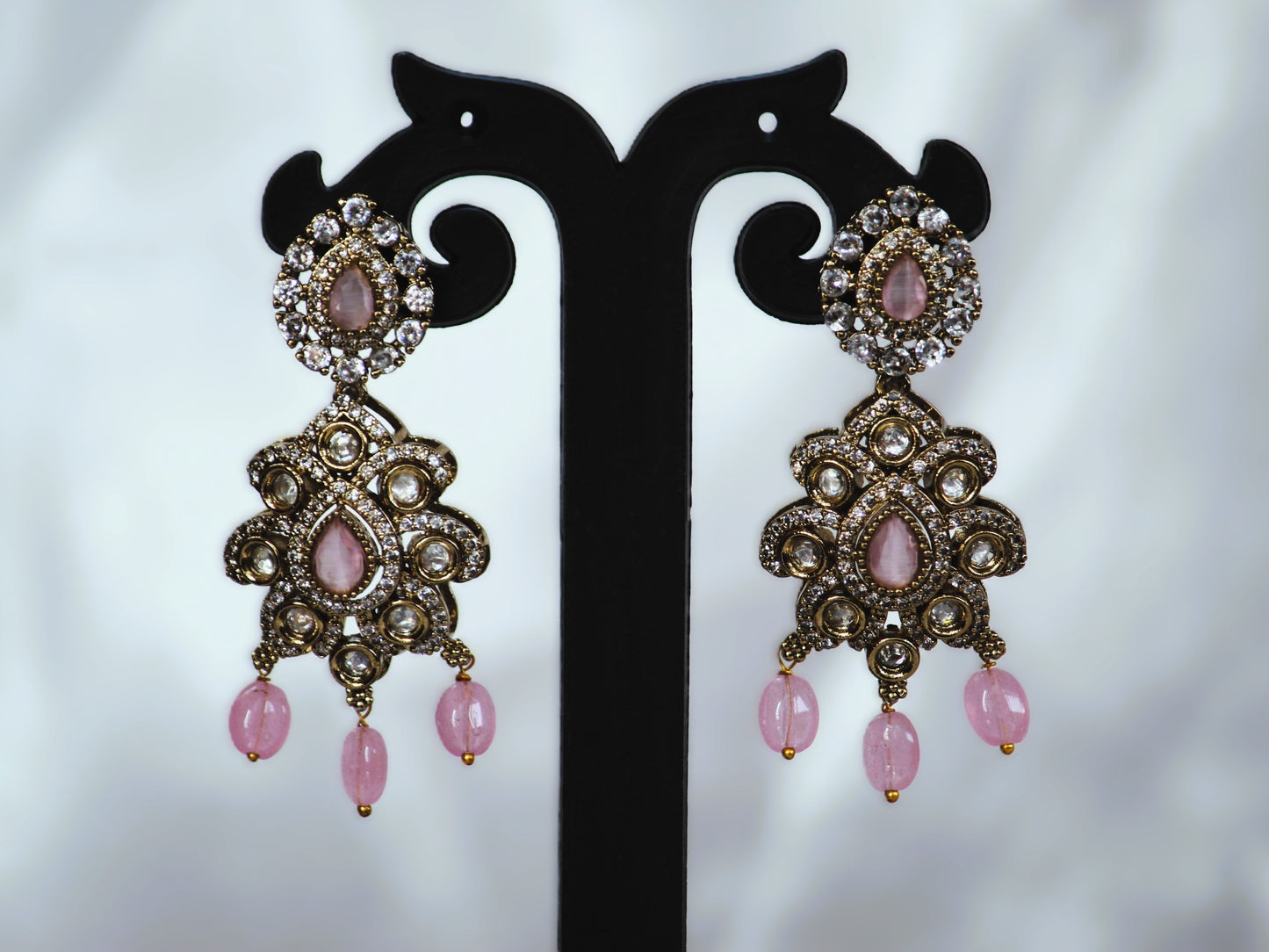Pink Bhoomika Jewellery Set