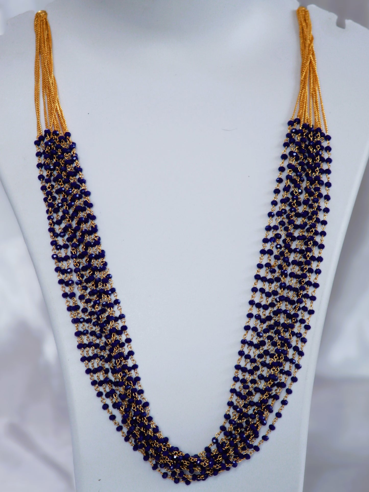 Royal Blue Dia Jewellery Set