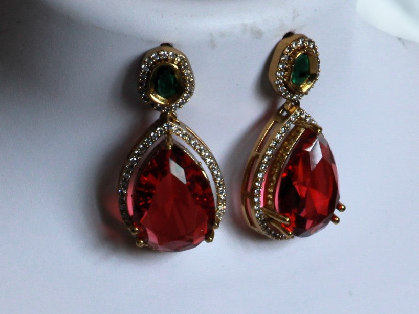 Multicolor Abhignya Zirconia Hasli Set