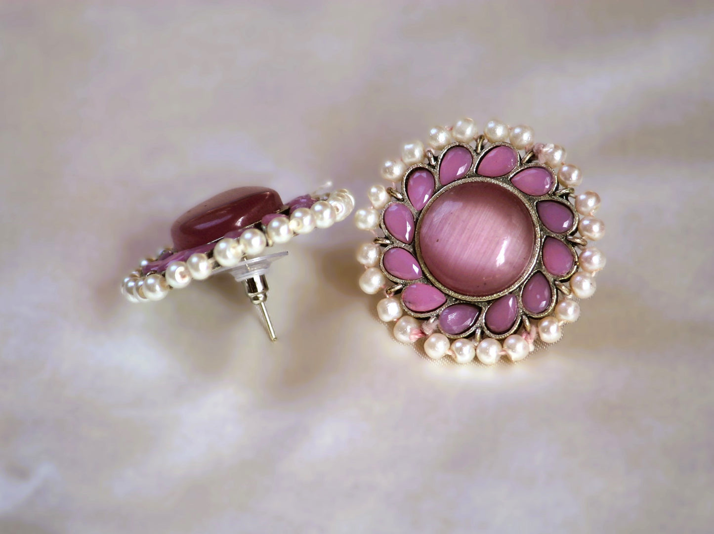 Blush Pink Niyati Studs