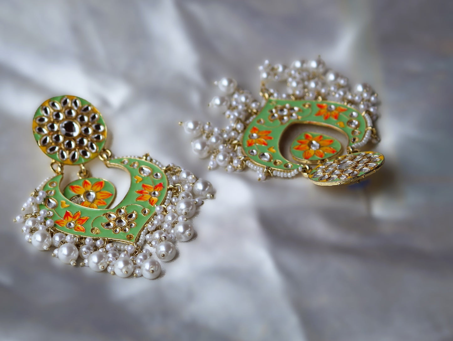 Light Green Keya Chandbalis