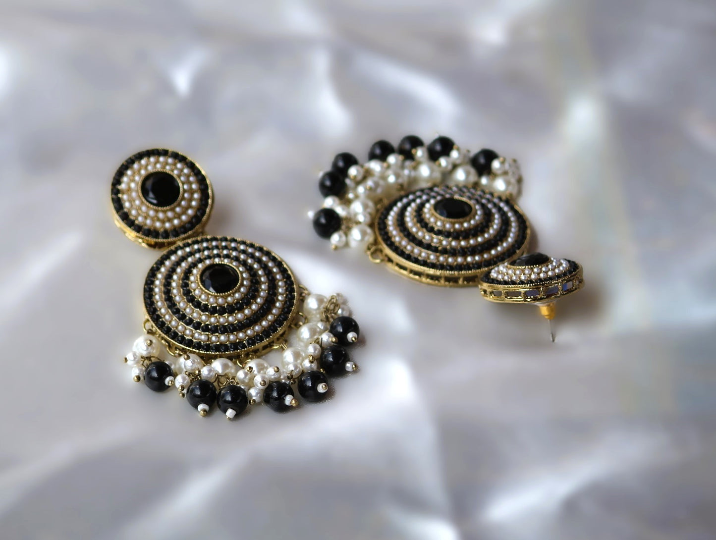 Black Swaroopa Danglers