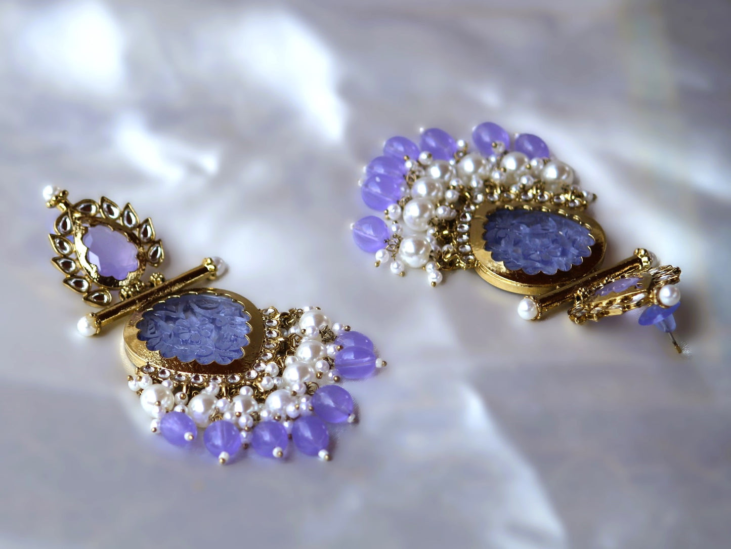 Lavender Mayoori Danglers