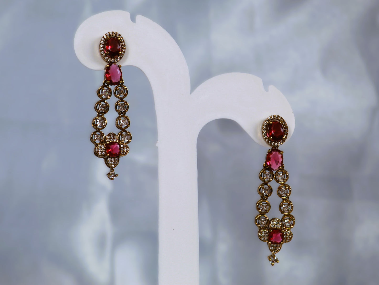 Ruby Mayra Zirconia Jewellery Set