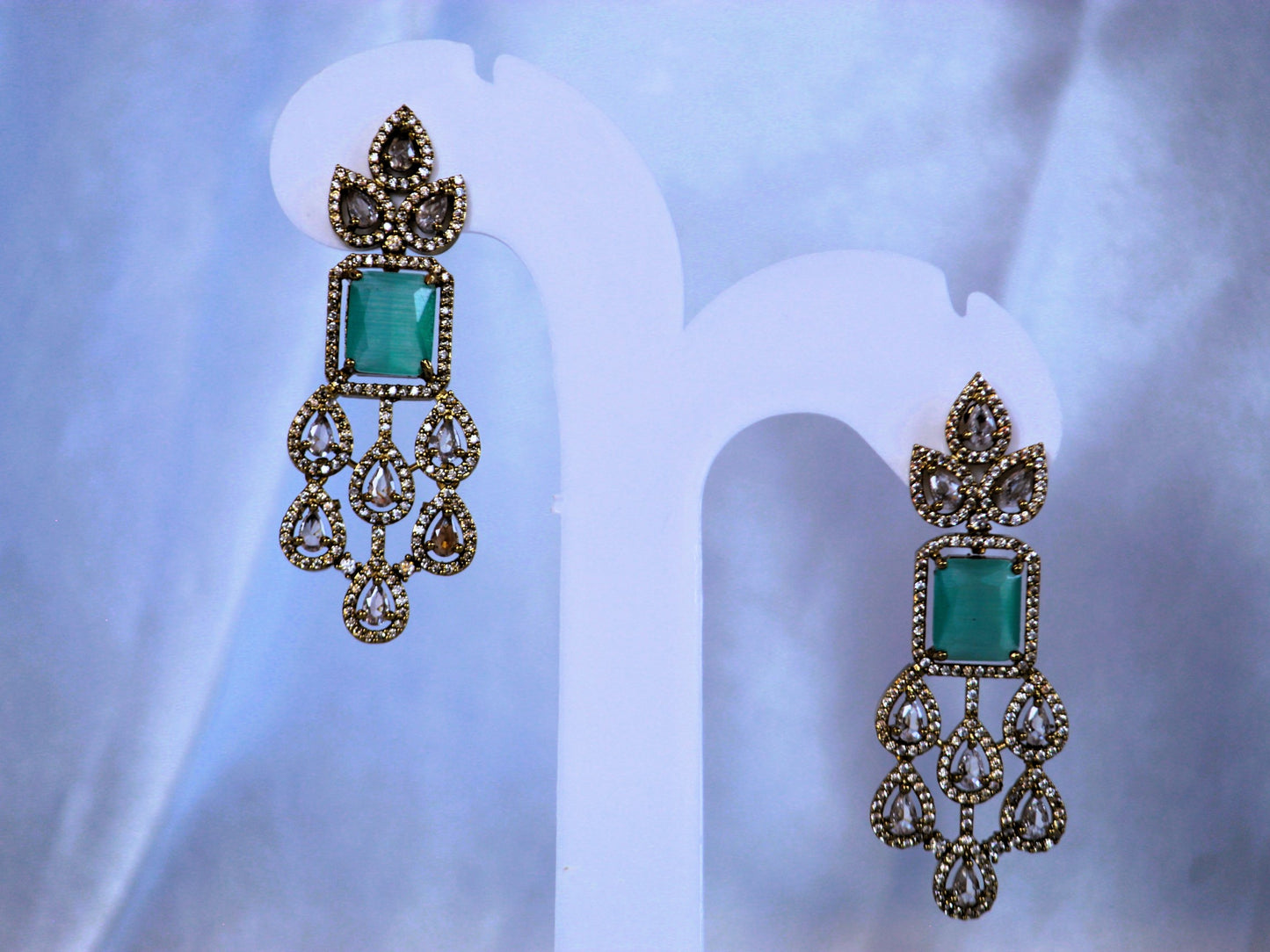 Mint Green Mahira Jewellery Set