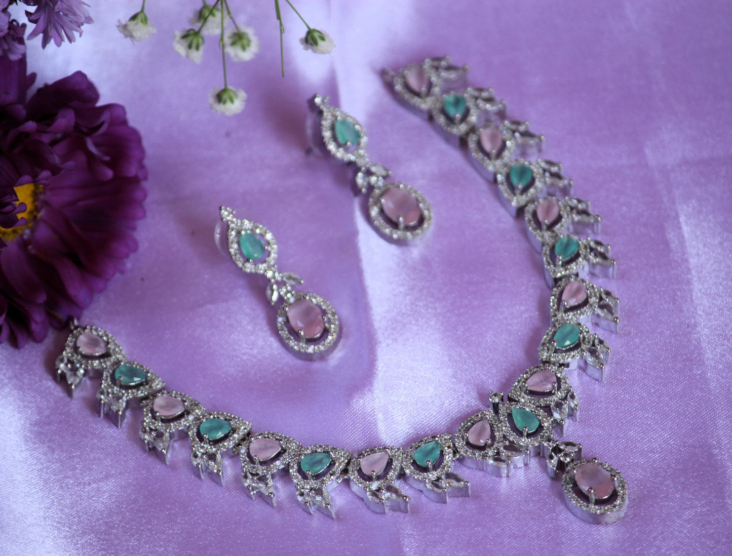 Mint Lavina Zirconia Jewellery Set