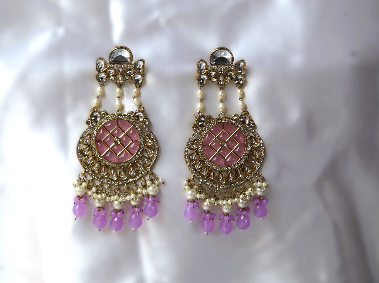 Lavender Aaravi Danglers