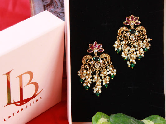 Multicolor Sahithya Danglers