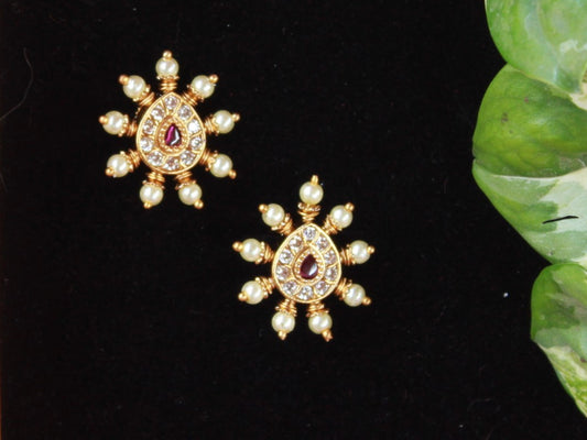 Multicolor Samidha Studs