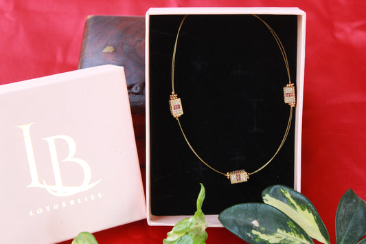 Multicolor Smriti Invisible Chain