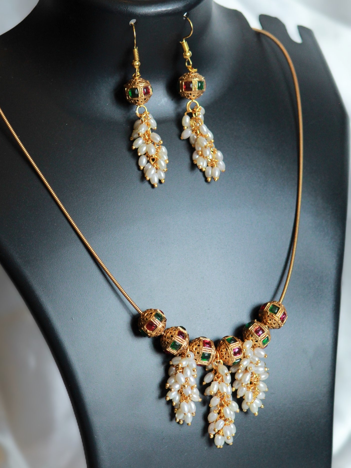 Multicolor Janani Jewellery Set