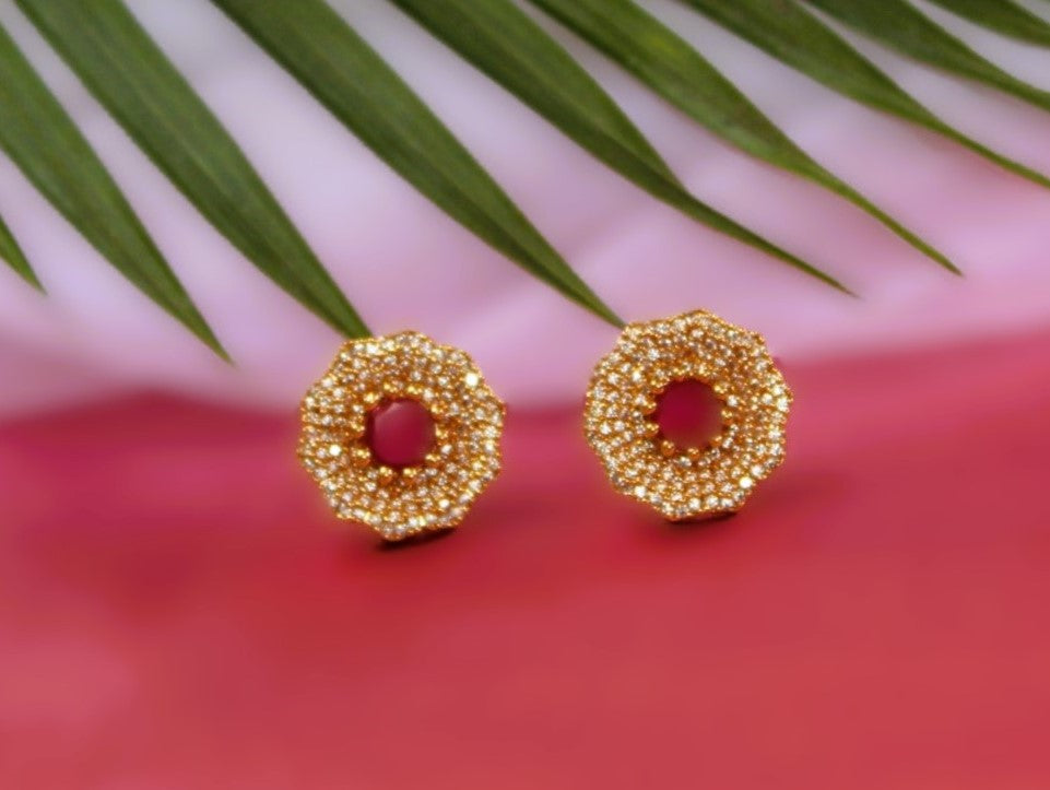 Pink Harshini Studs