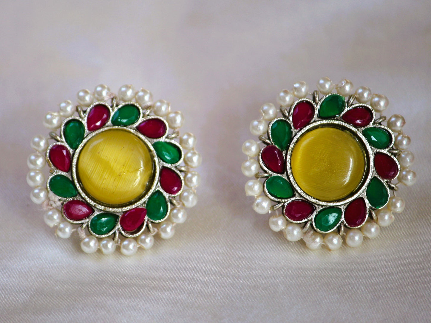 Multicolor Niyati Studs