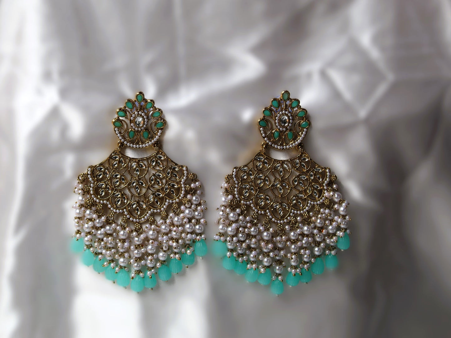 Pastel Blue Ishani Chandbalis