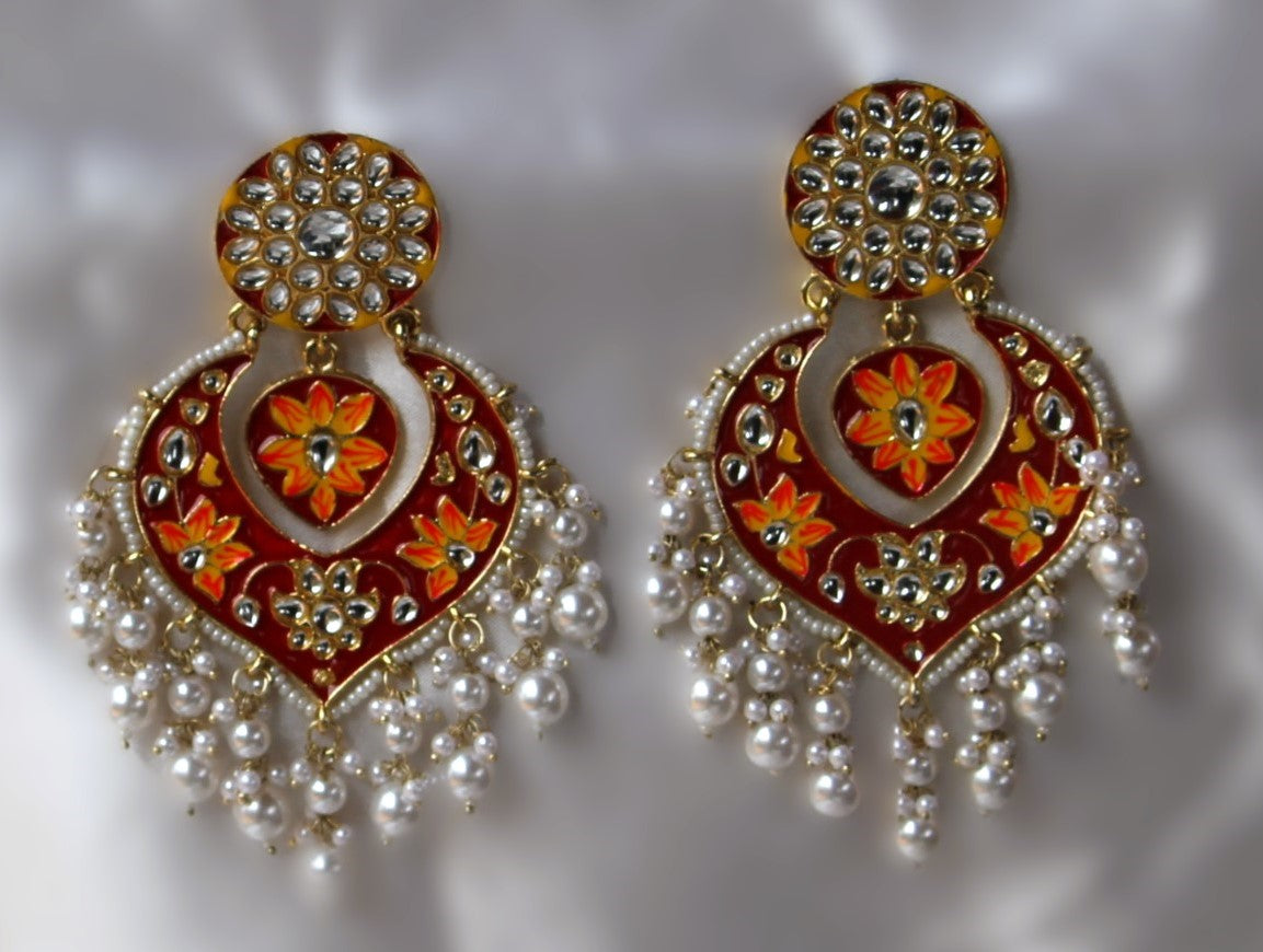 Maroon Keya Chandbalis