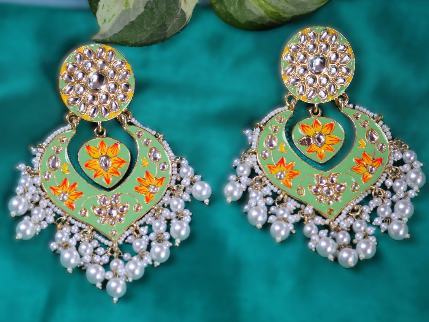 Light Green Keya Chandbalis