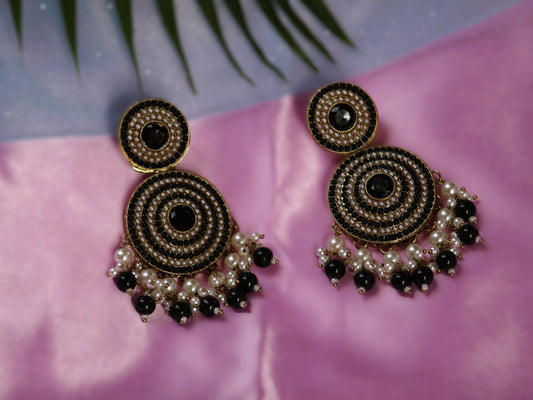 Black Swaroopa Danglers