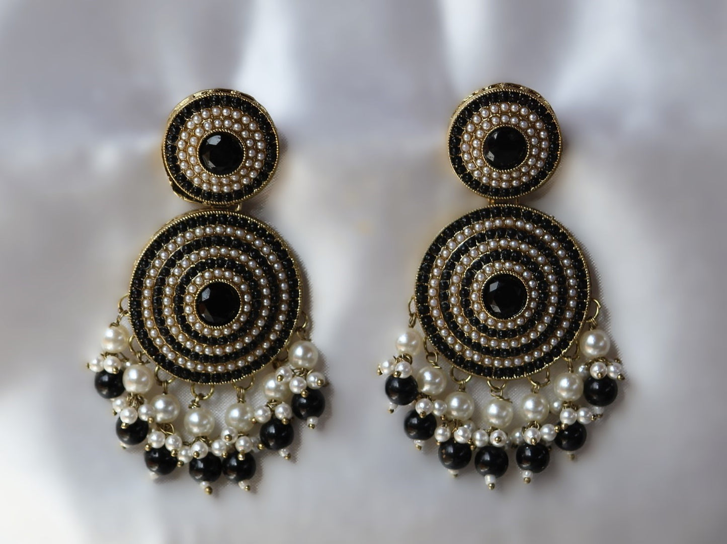 Black Swaroopa Danglers